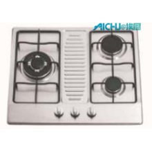 3 Burners Stainless Steel Kitchen Stoves